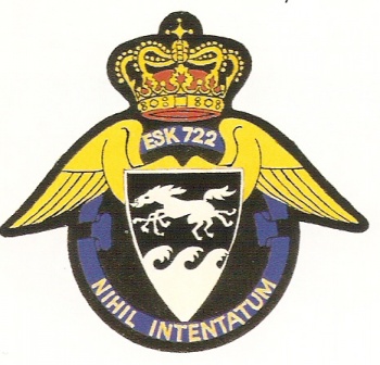 Coat of arms (crest) of the 722th Squadron, Danish Air Force