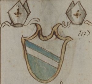 Arms (crest) of Jean-Baptiste Alemanni