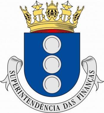 Arms of Superintendenture of Finances, Portuguese Navy
