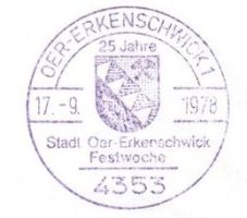 Wappen von Oer-Erkenschwick/Arms (crest) of Oer-Erkenschwick