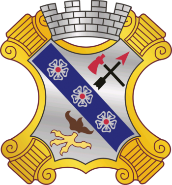 Coat of arms (crest) of 8th Infantry Regiment, US Army