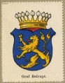 Wappen Graf Belrupt nr. 831 Graf Belrupt