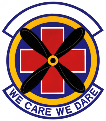 Coat of arms (crest) of the 146th Tactical Hospital, US Air Force