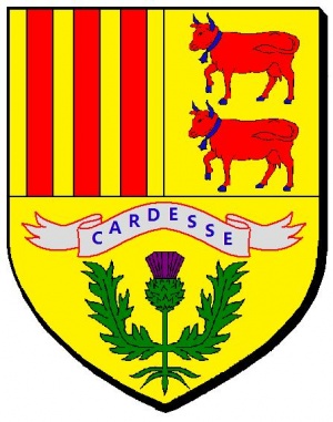 Blason de Cardesse/Arms (crest) of Cardesse