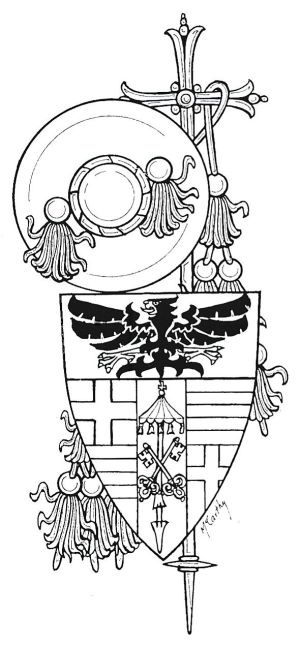 Arms (crest) of Rodolfo Pio de Carpi