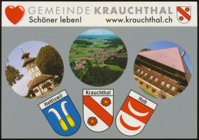 Wappen von/Blason de Krauchthal