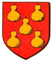 Blason de Gourdon/Arms (crest) of Gourdon
