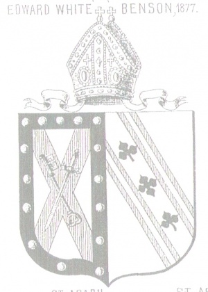 Arms (crest) of Edward White Benson