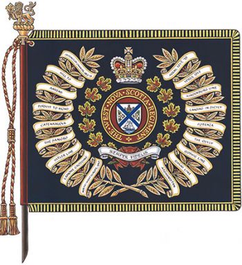 Arms of The West Nova Scotia Regiment, Canadian Army