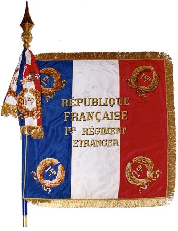 Arms of 1st Foreign Regiment, French Army