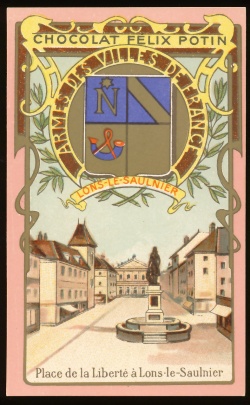 Blason de Lons-le-Saunier/Coat of arms (crest) of {{PAGENAME