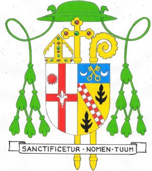 Arms (crest) of Bernard Joseph Topel