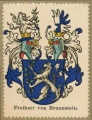 Wappen Freiherr von Brunnstein nr. 814 Freiherr von Brunnstein