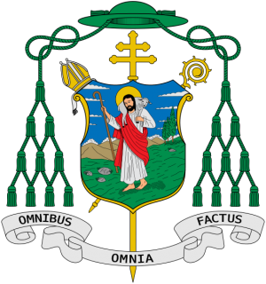 Arms of Tiberio de Jesús Salazar y Herrera