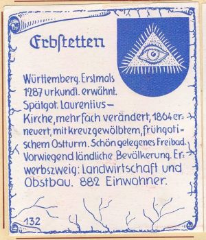 Wappen von Erbstetten/Coat of arms (crest) of Erbstetten