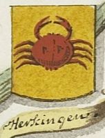 Wapen van Herkingen/Arms (crest) of Herkingen