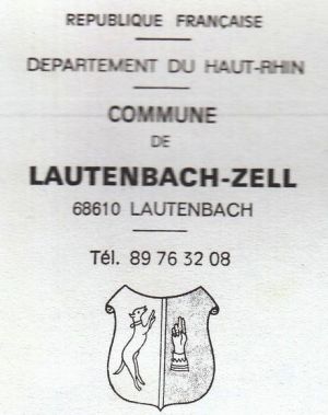 Blason de Lautenbachzell