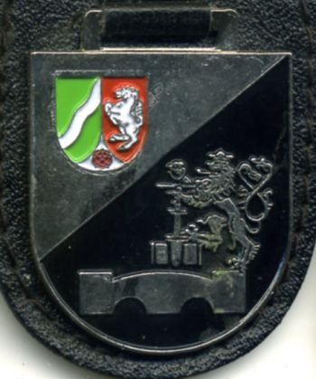 Coat of arms (crest) of the Special Pioneer (Pipeline) Company 300, German Army