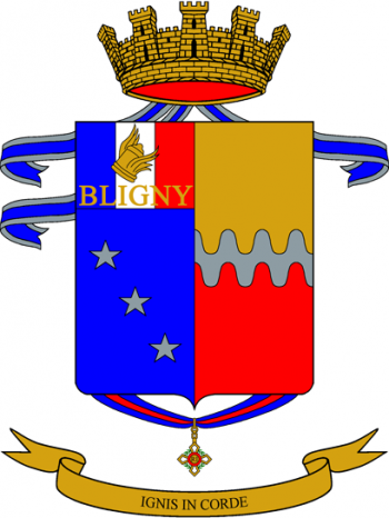 Coat of arms (crest) of the 75th Infantry Regiment Napoli, Italian Army