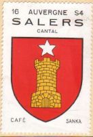 Blason de Salers/Arms (crest) of Salers
