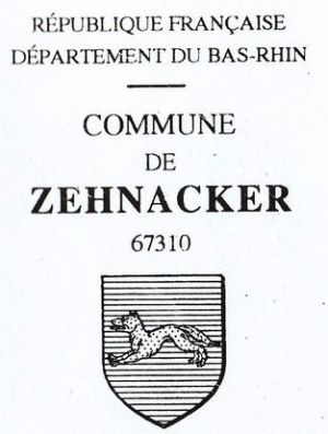 Blason de Zehnacker