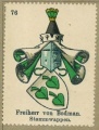 Wappen Freiherr von Bodman nr. 76 Freiherr von Bodman