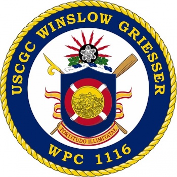 Coat of arms (crest) of the USCGC Winslow Griesser (WPC-1116)
