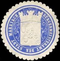 Blason de Sainte-Marie-aux-Mines/Arms (crest) of Sainte-Marie-aux-Mines]]