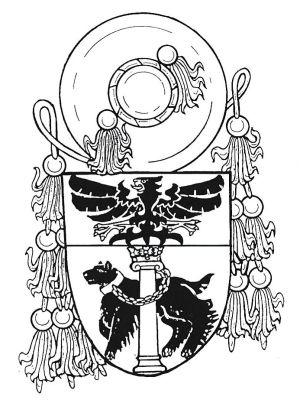 Arms (crest) of Giuliano Cesarini (Sr.)