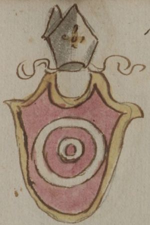 Arms (crest) of Bartolomeo Lanfredini