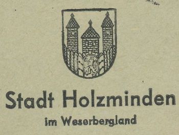 Wappen von Holzminden/Coat of arms (crest) of Holzminden