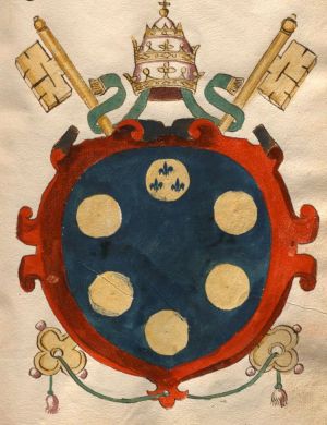 Arms of Pius IV