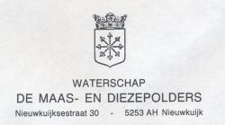 Wapen van de Maas- en Diezepolders/Arms (crest) of Maas- en Diezepolders