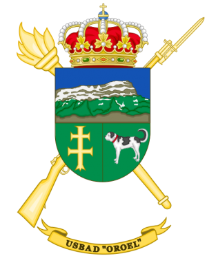 Discontinuous Base Services Unit Oroel, Spanish Army.png