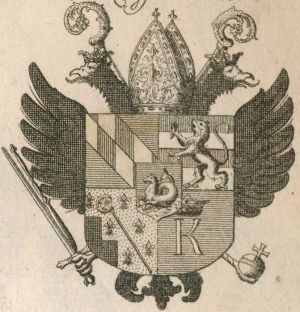 Arms (crest) of Cölestin Meermoos