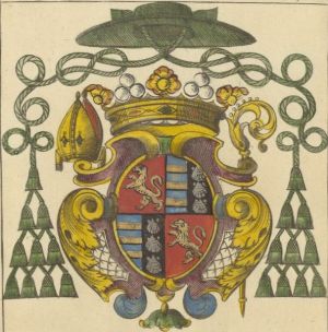 Arms (crest) of Alexandre de Johanne de Saumery