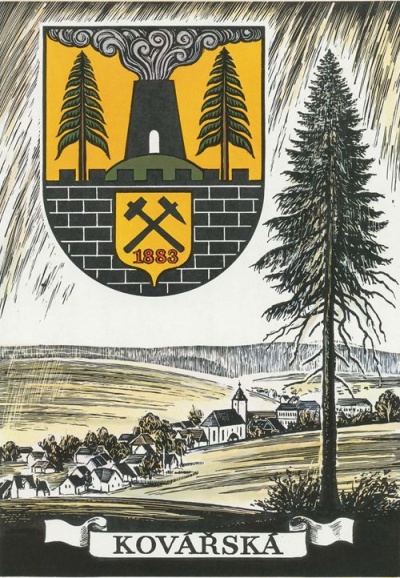 Arms (crest) of Kovářská