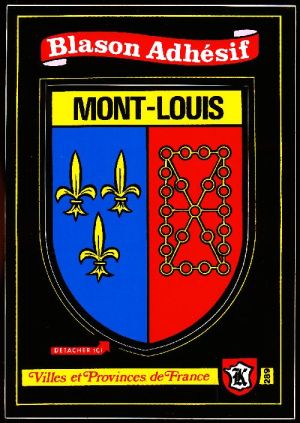 Blason de Mont-Louis (Pyrénées-Orientales)
