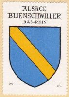 Blason de Blienschwiller/Arms (crest) of Blienschwiller