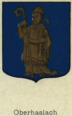 Blason de Oberhaslach/Coat of arms (crest) of {{PAGENAME