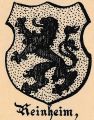 Wappen von Reinheim/ Arms of Reinheim