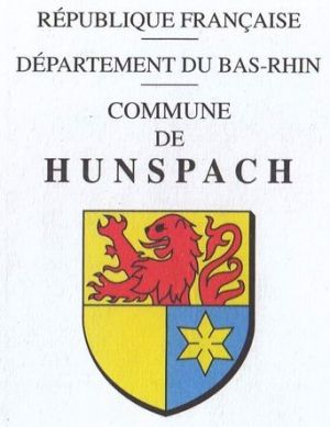 Blason de Hunspach/Coat of arms (crest) of {{PAGENAME