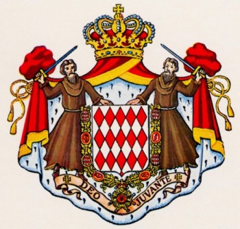 Coat of arms (crest) of Monaco