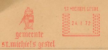 Wapen van Sint Michielsgestel/Coat of arms (crest) of Sint Michielsgestel