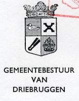 Wapen van Driebruggen/Arms (crest) of Driebruggen
