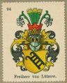 Wappen Freiherr von Lützow nr. 94 Freiherr von Lützow