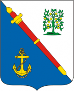 Arms (crest) of Lomonosov Rayon (Leningrad Oblast)