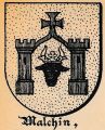 Wappen von Malchin/ Arms of Malchin