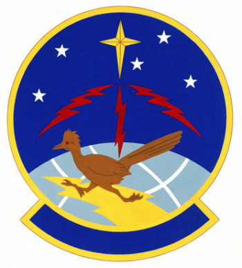 Coat of arms (crest) of the 1025th Satellite Communications Squadron, US Air Force
