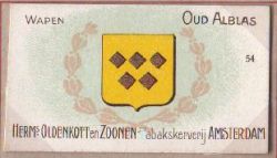 Wapen van Oud Alblas/Arms (crest) of Oud Alblas